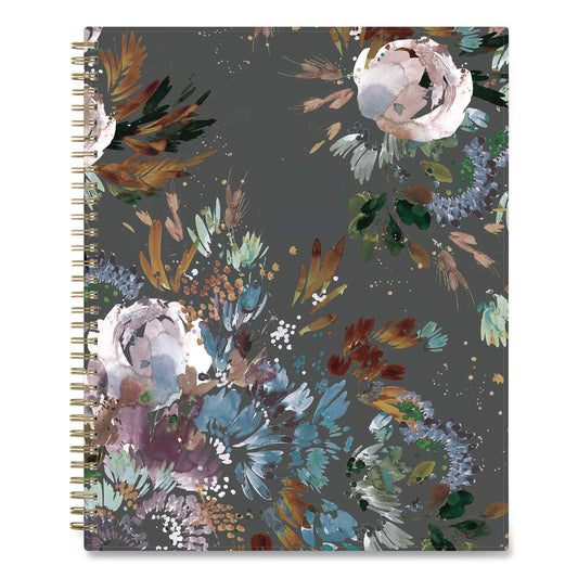 Blue Sky Kelly Ventura Midnight Garden Weekly/Monthly Planner, Floral Artwork, 11 x 8.5, Multicolor Cover, 12-Month (Jan to Dec): 2025 (140944)