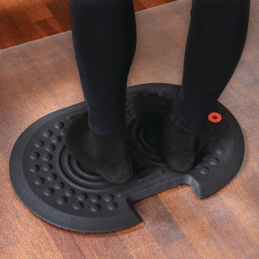 Floortex AFS-TEX 2000X Anti-Fatigue Mat, 20 x 32, Black (FCA22032XBK)