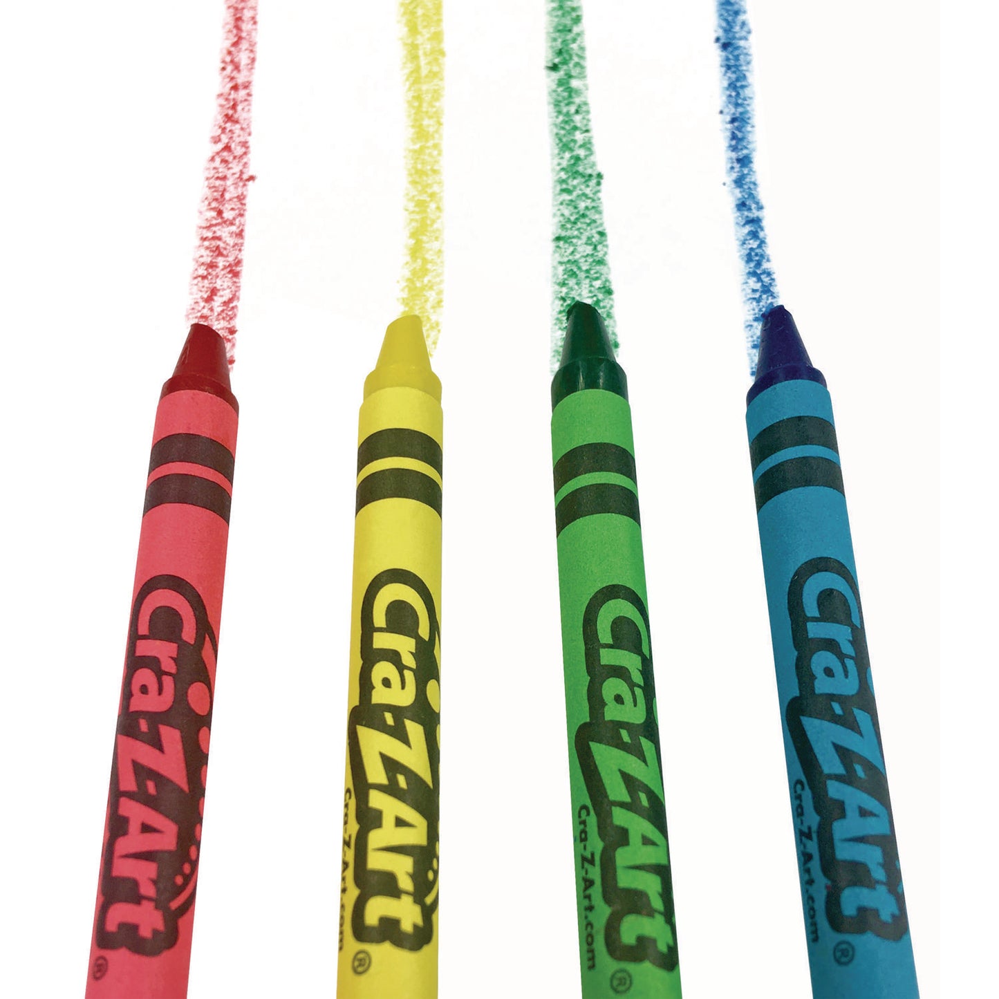 Cra-Z-Art Washable Crayons, Assorted, 4/Pack (10314200)
