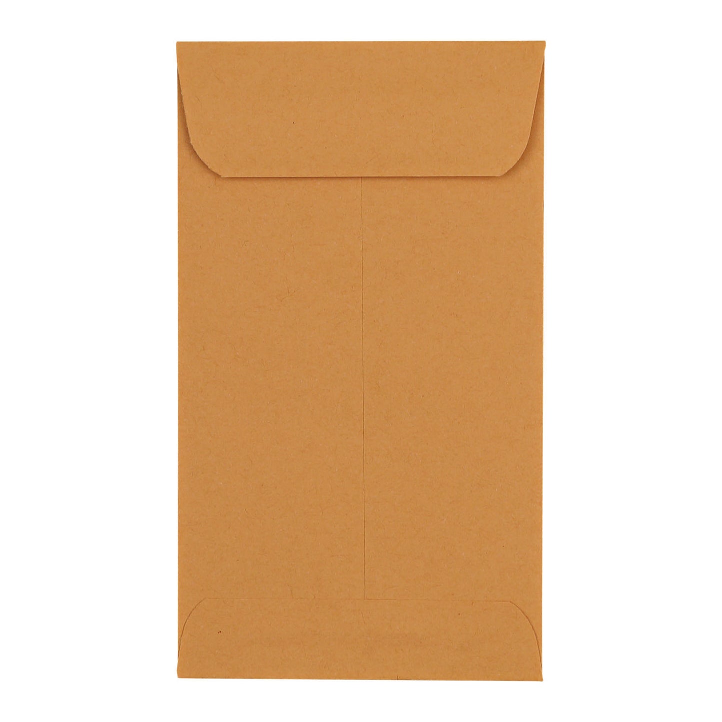 Universal Kraft Coin Envelope, #5 1/2, Round Flap, Gummed Closure, 3.13 x 5.5, Light Brown Kraft, 500/Box (35302)