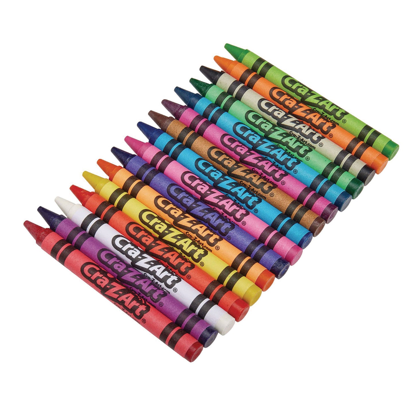 Cra-Z-Art Crayons, 16 Assorted Colors, 800/Pack (74004)
