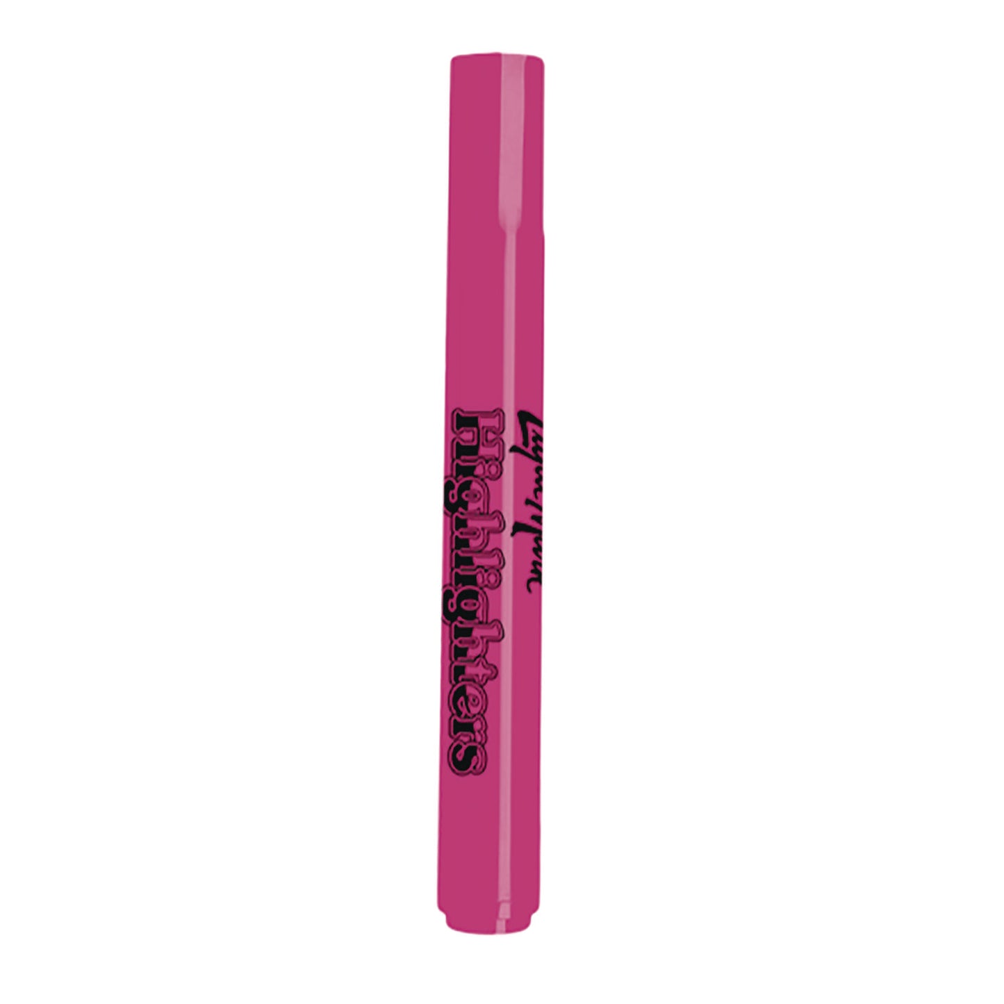 Liqui-Mark Tank Fluorescent Highlighter, Pink Ink, Chisel Tip, Pink Barrel, Dozen (60622)