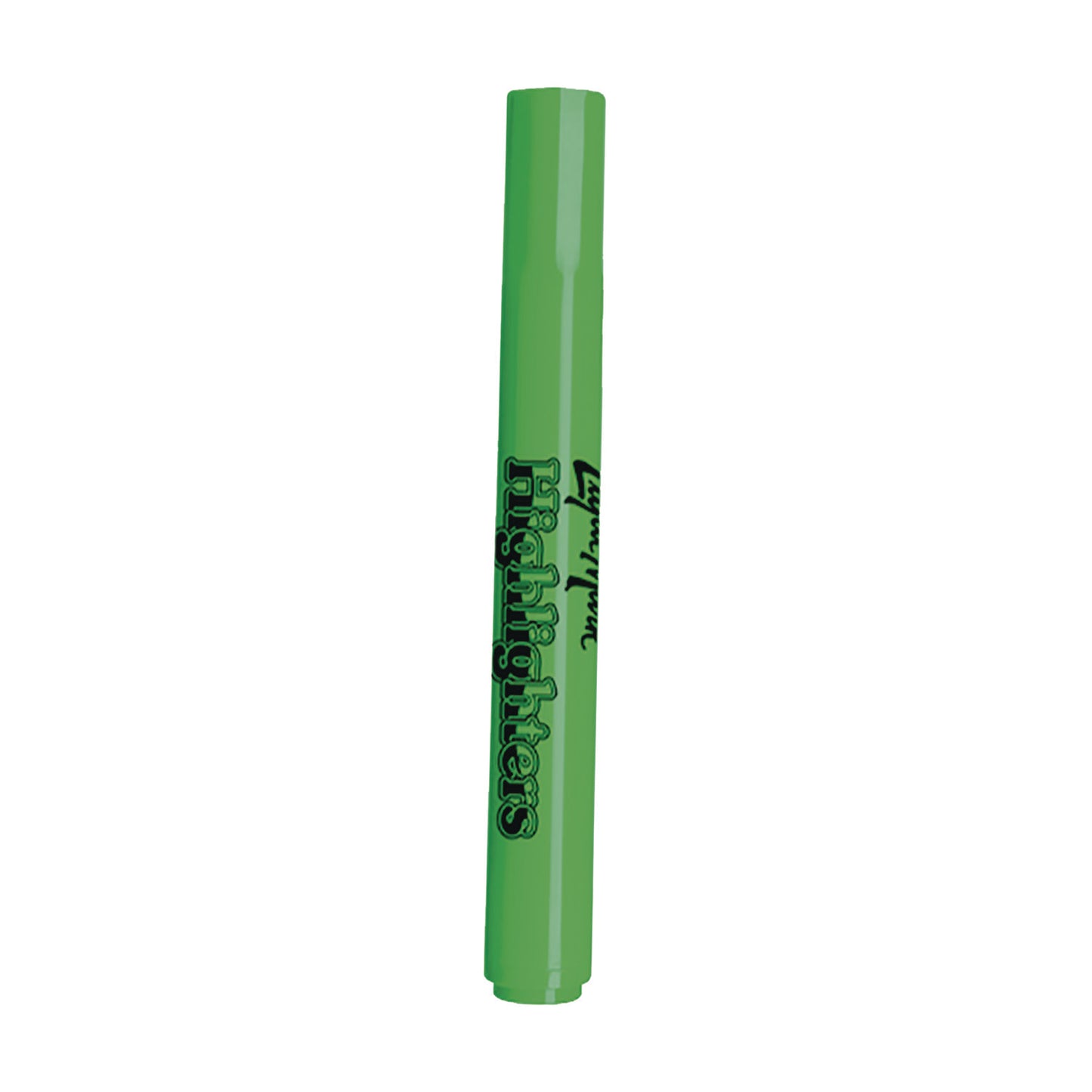 Liqui-Mark Tank Fluorescent Highlighter, Green Ink, Chisel Tip, Green Barrel, Dozen (61211)
