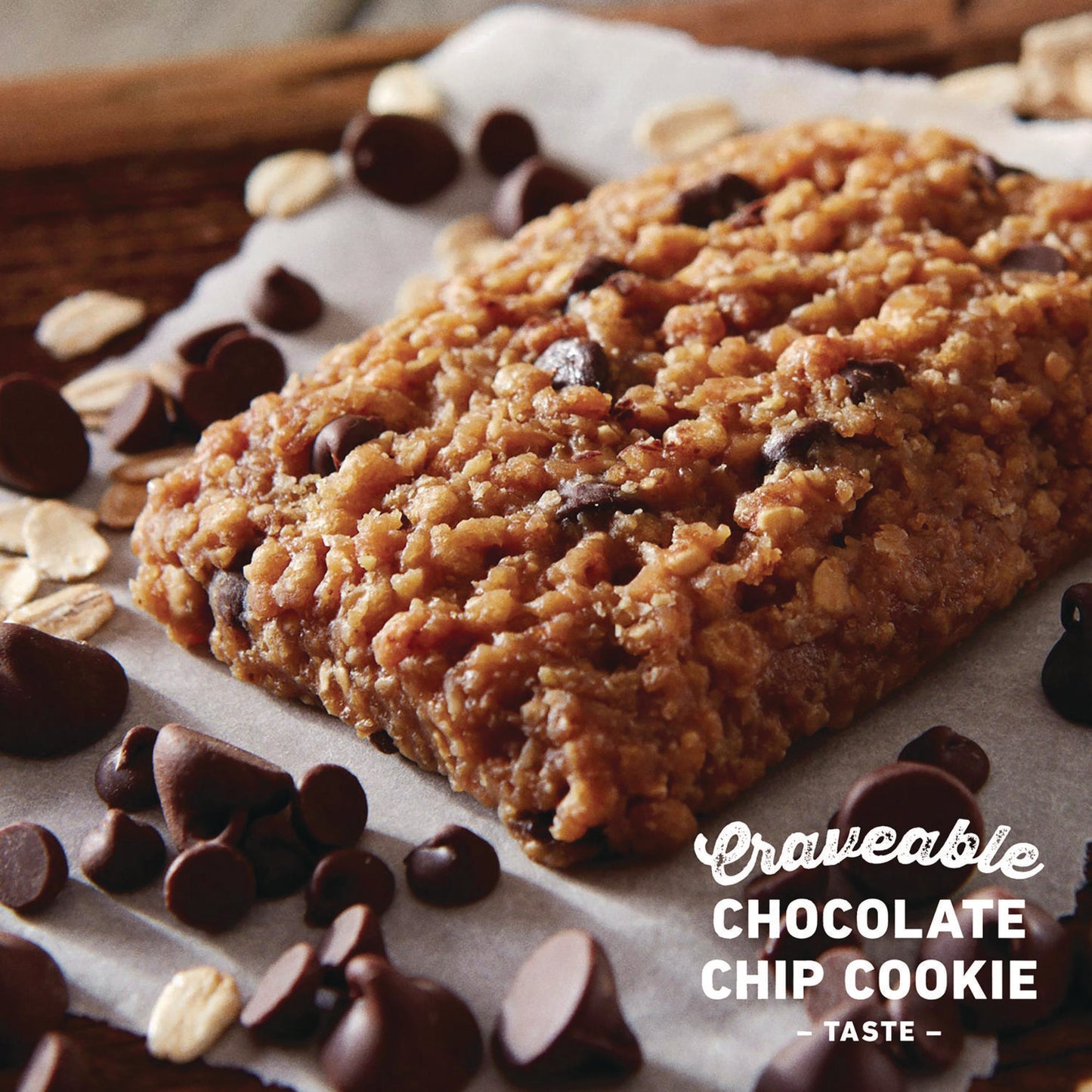 CLIF Bar Energy Bar, Chocolate Chip/Crunchy Peanut Butter, 2.4 oz, 20/Box (22000438)