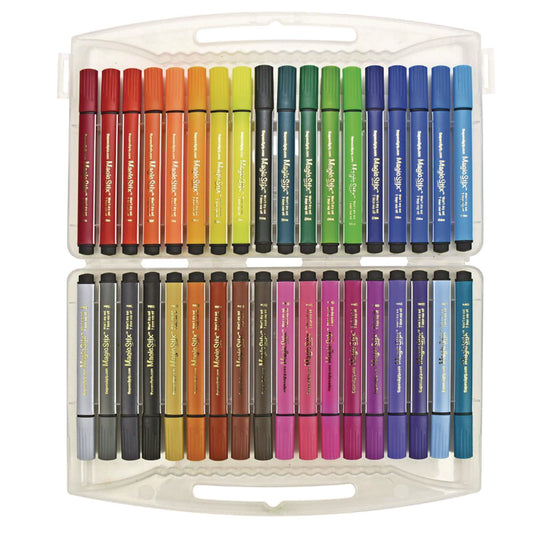 The Pencil Grip Magic Tri Stix Set, 36 Assorted Colors, 36/Set, 12 Sets/Carton (39912)