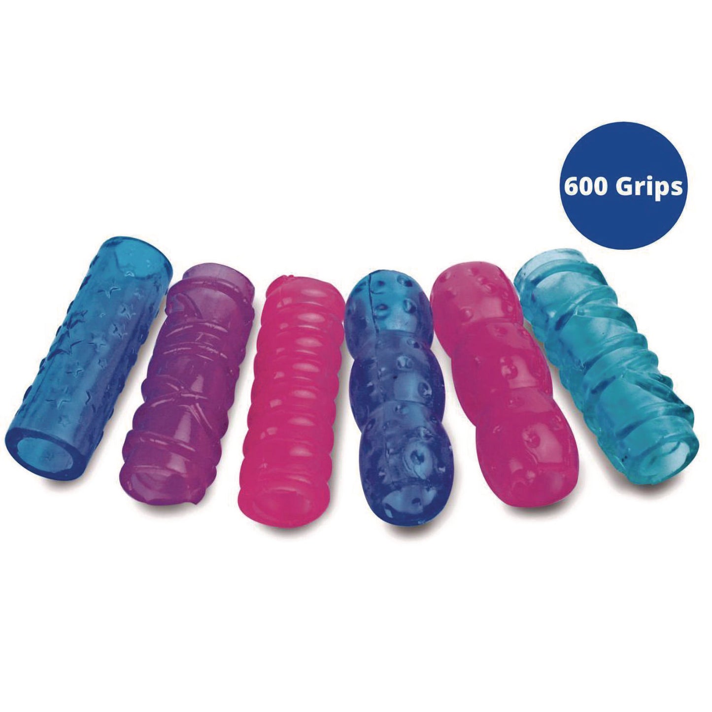 The Pencil Grip Extreme Gel Grip, 1.3" Long, Assorted Colors, 600/Carton (165600)