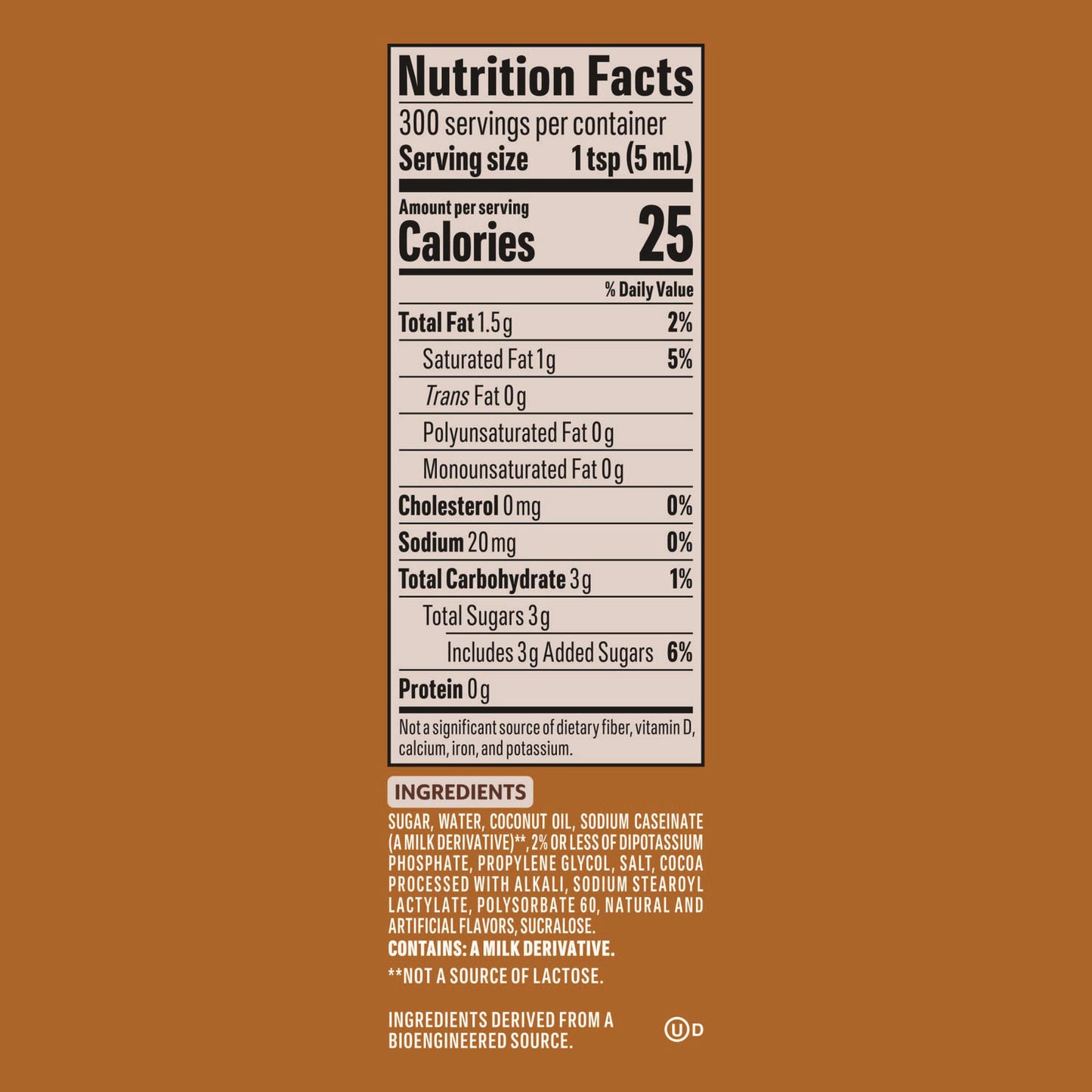 Coffee-mate Liquid Coffee Creamer, Snickers, 1.5 Liter Pump Bottle (97955EA)