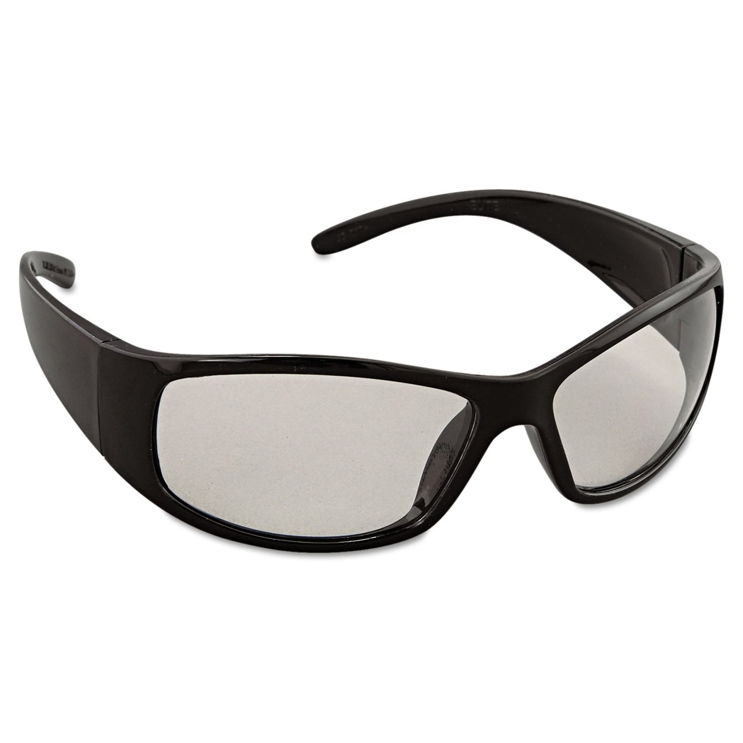 Wesson Elite Safety Eyewear, Black Frame, Clear Anti-Fog Lens (21302)