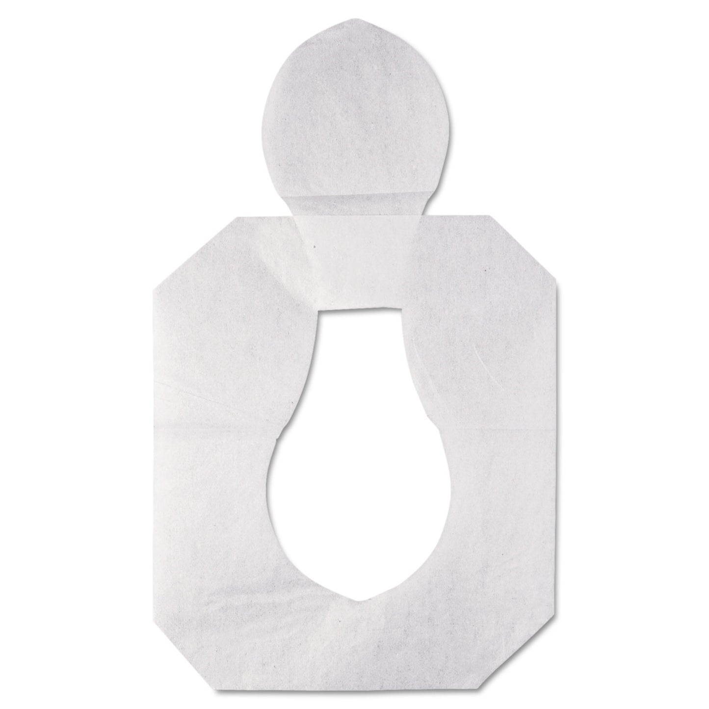 HOSPECO Health Gards Toilet Seat Covers, Half-Fold, 14.25 x 16.5, White, 250/Pack, 4 Packs/Carton (HG1000)