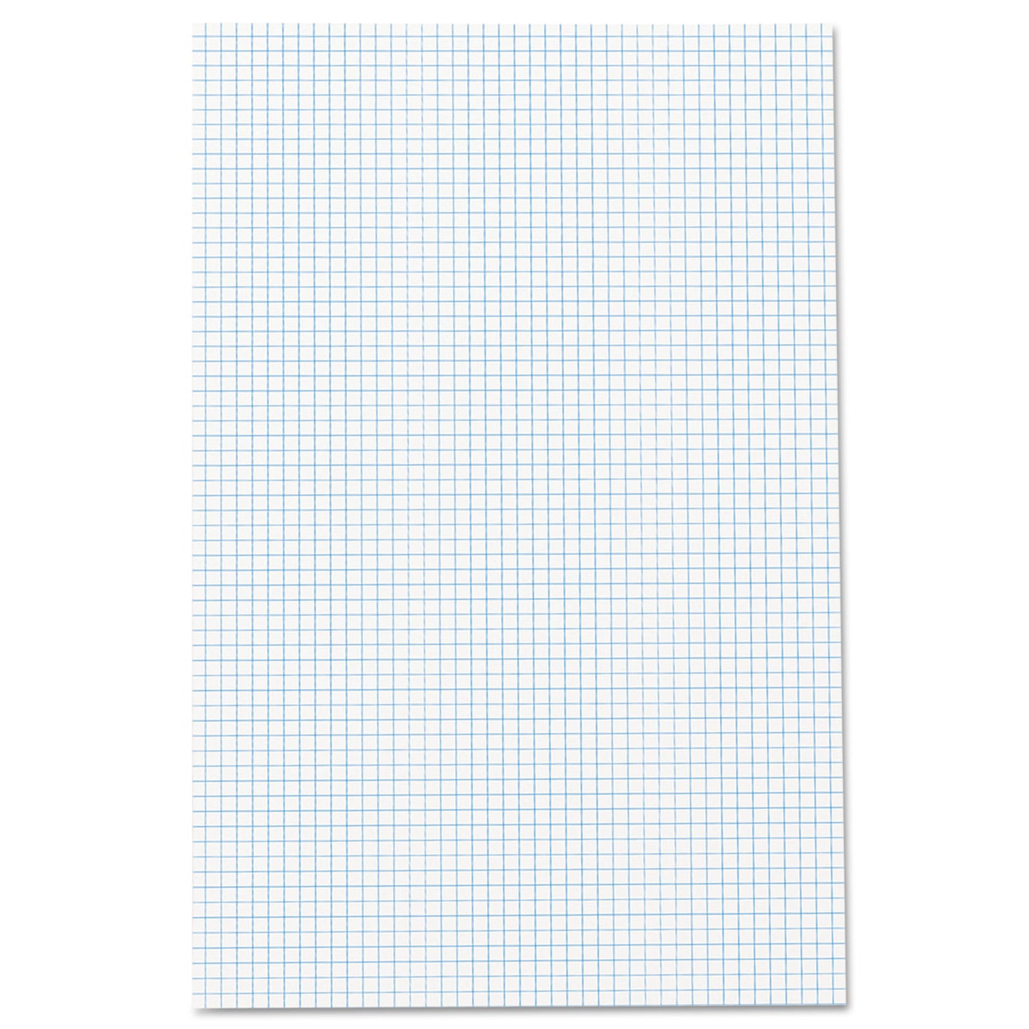 Ampad Quadrille Pads, Quadrille Rule (4 sq/in), 50 White (Standard 15 lb Bond) 11 x 17 Sheets (22037)
