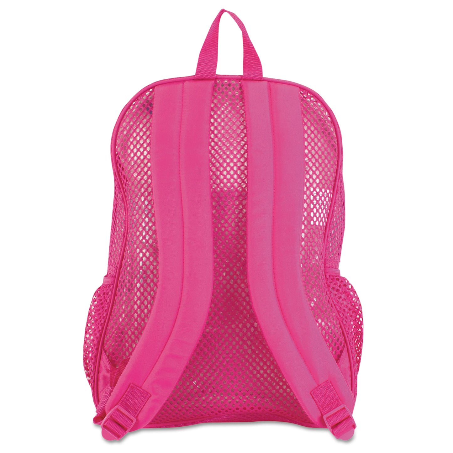 Eastsport Mesh Backpack, Fits Devices Up to 17", Polyester, 12 x 5 x 18, Clear/English Rose (113960BJENR)
