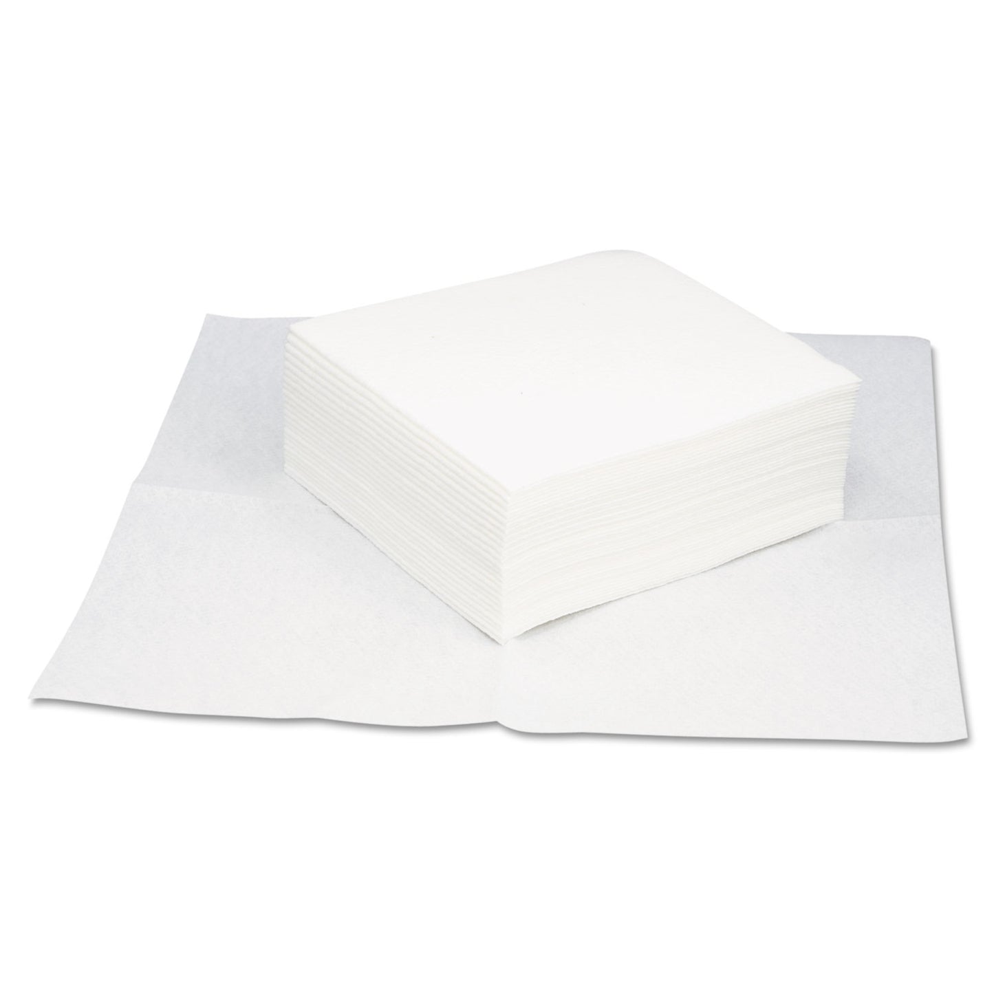 HOSPECO TASKBrand Grease and Oil Wipers, Quarterfold, 12 x 13.25, White, 50/Pack, 16 Packs/Carton (GOA5500)