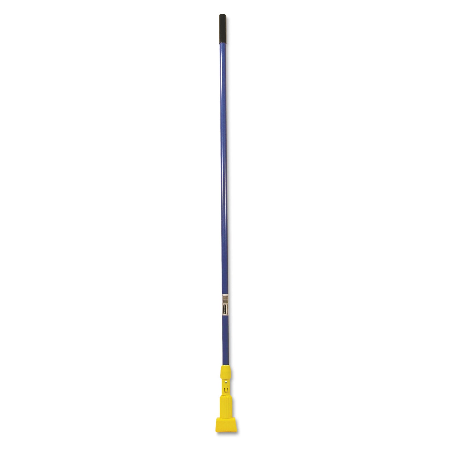 Rubbermaid Commercial Gripper Fiberglass Mop Handle, 1" dia x 60", Blue/Yellow (H246BLU)
