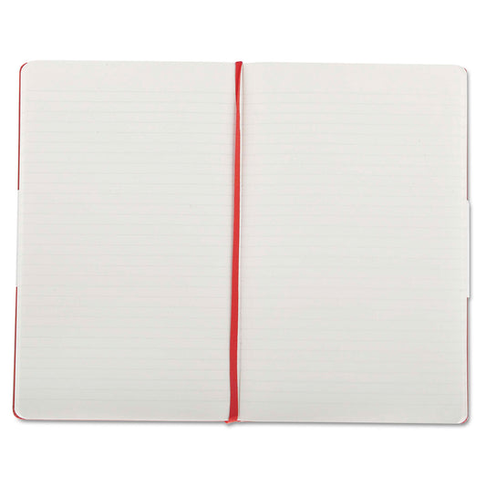 Moleskine Classic Colored Hardcover Notebook, 1-Subject, Narrow Rule, Red Cover, (240) 8.25 x 5 Sheets (QP060R)