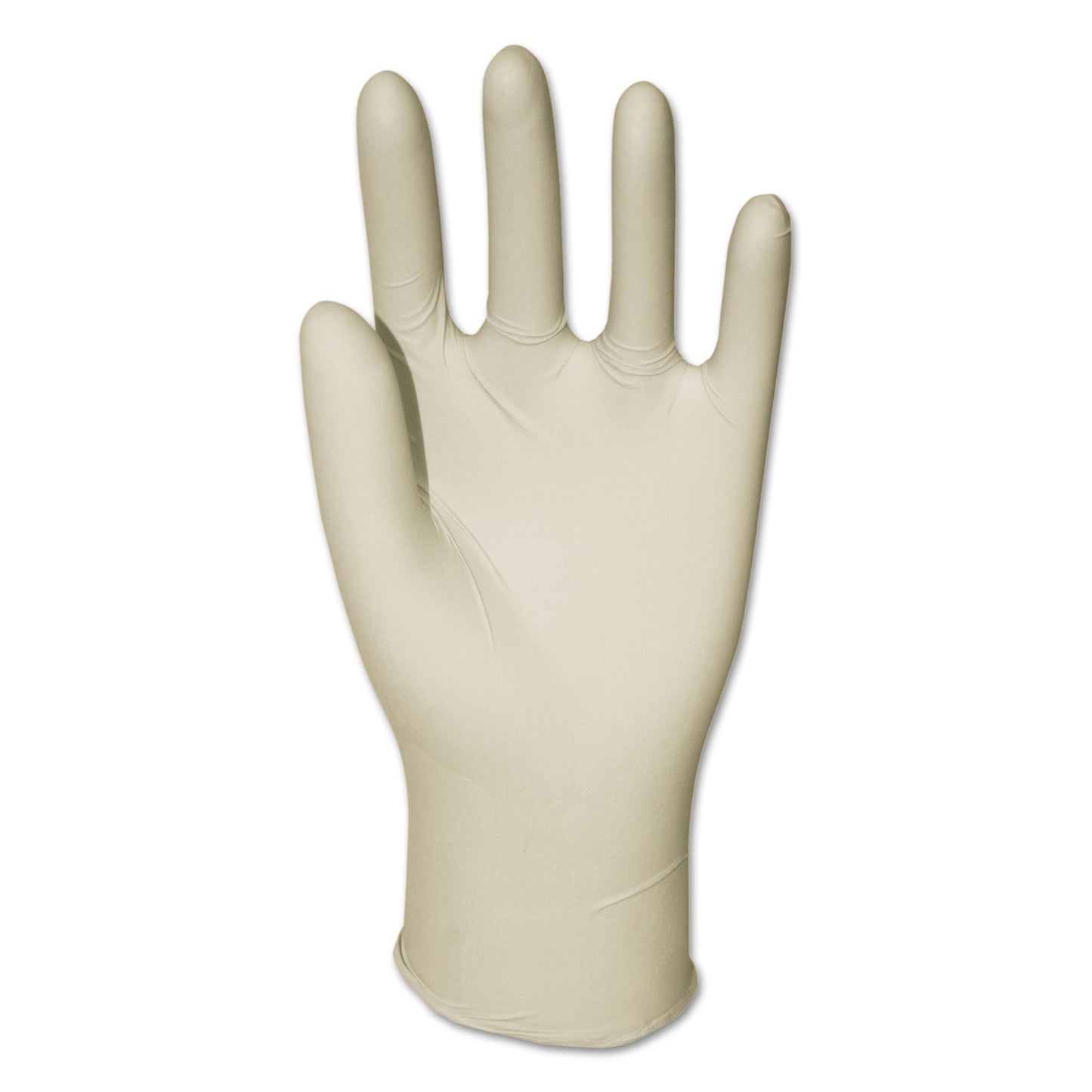 Boardwalk General-Purpose Latex Gloves, Natural, Large, Powder-Free, 4.4 mil, 1,000/Carton (345LCT)
