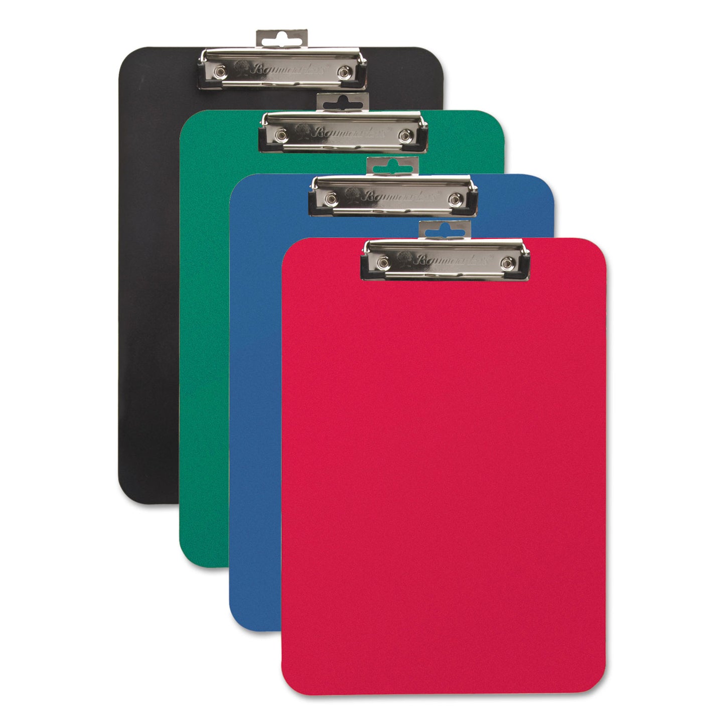 Mobile OPS Unbreakable Recycled Clipboard, 0.25" Clip Capacity, Holds 8.5 x 11 Sheets, Blue (61623)