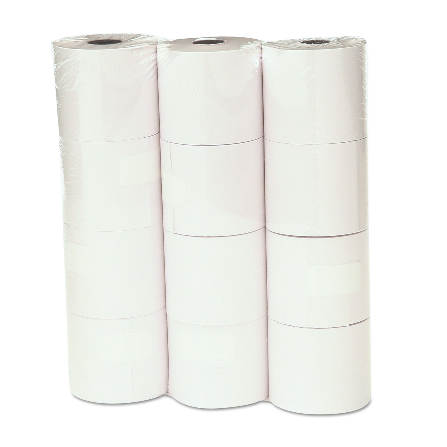 Universal Impact and Inkjet Print Bond Paper Rolls, 0.5" Core, 2.25" x 130 ft, White, 12/Pack (35715GN)