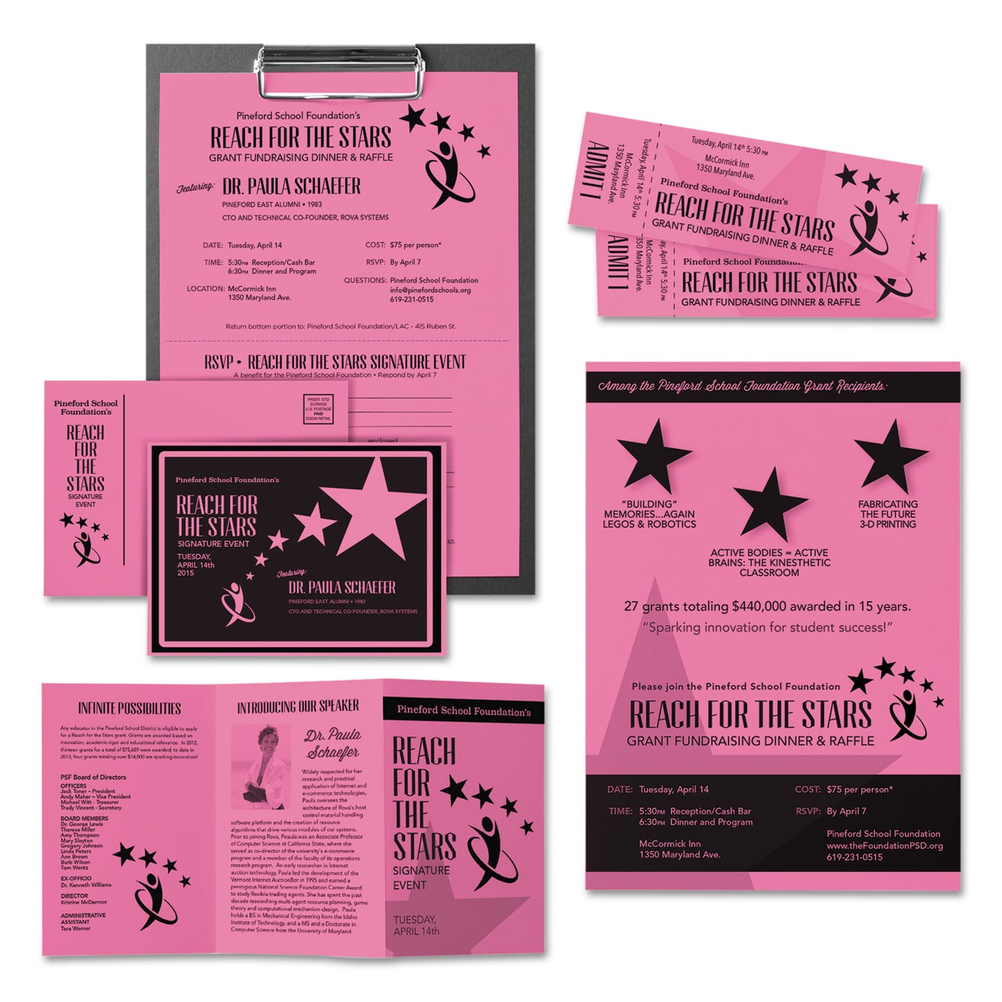 Astrobrights Color Cardstock, 65 lb Cover Weight, 8.5 x 11, Pulsar Pink, 250/Pack (21041)