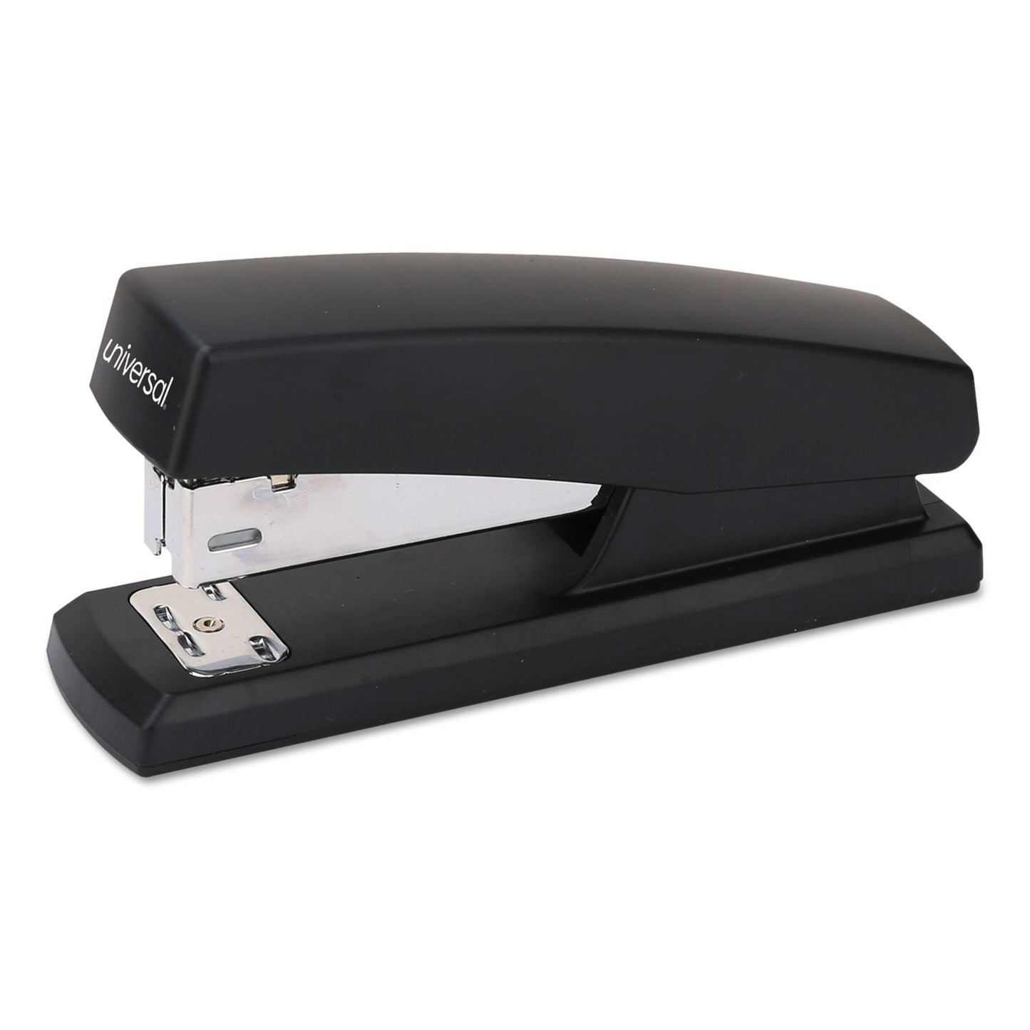 Universal Half-Strip Stapler, 20-Sheet Capacity, Black (43119)