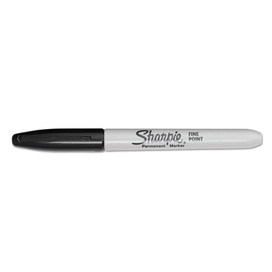Sharpie Fine Tip Permanent Marker Value Pack, Fine Bullet Tip, Black, 36/Pack (1884739)