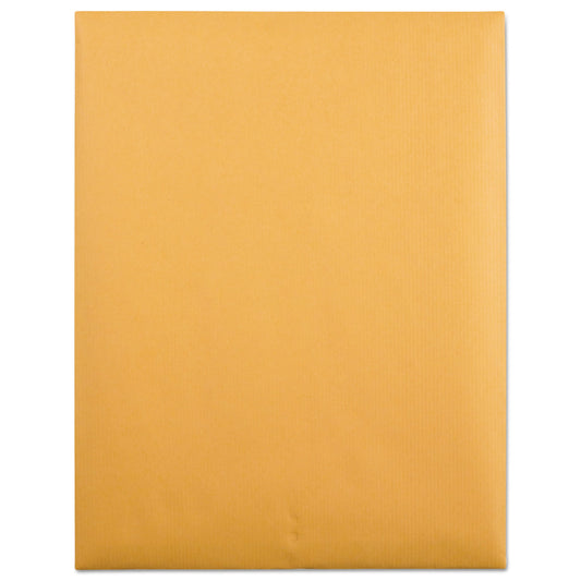 Quality Park Park Ridge Kraft Clasp Envelope, #97, Square Flap, Clasp/Gummed Closure, 10 x 13, Brown Kraft, 100/Box (43097)