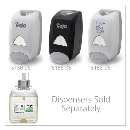 GOJO Green Certified Foaming Hand Cleaner Refill, For FMX-12 Dispenser, Unscented, 1,250 mL (516504EA)