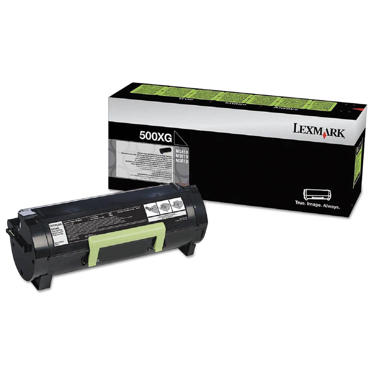 Lexmark 50F0X0G High-Yield Toner, 10,000 Page-Yield, Black