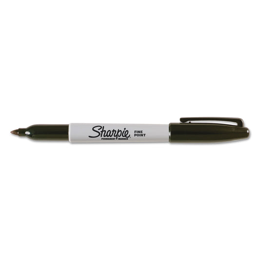 Sharpie Fine Tip Permanent Marker, Fine Bullet Tip, Black (30001EA)