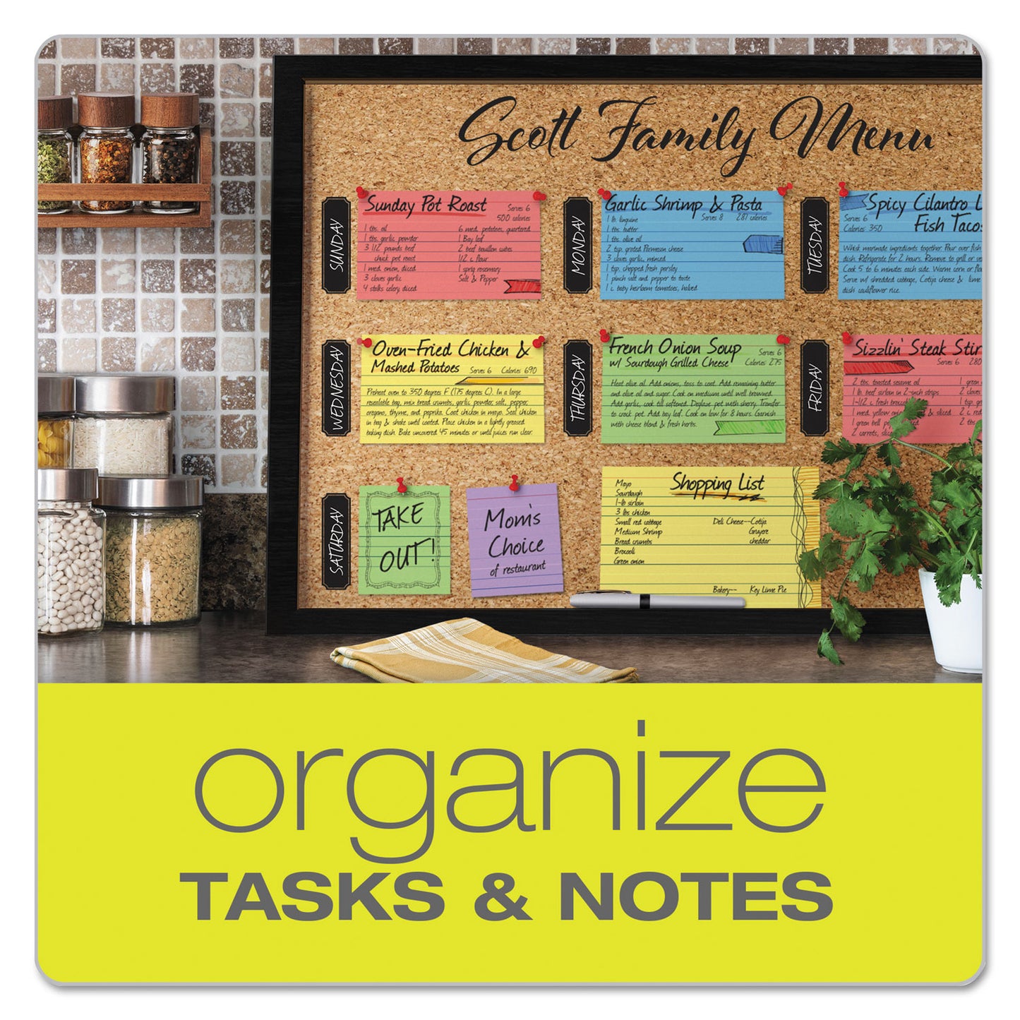 Oxford Ruled Index Cards, 3 x 5, Blue, 100/Pack (7321BLU)