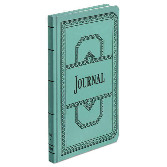 Pease Account Record Book, Record-Style Rule, Blue Cover, 11.75 x 7.25 Sheets, 300 Sheets/Book (66300R)