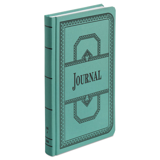 Pease Account Record Book, Record-Style Rule, Blue Cover, 11.75 x 7.25 Sheets, 500 Sheets/Book (66500R)