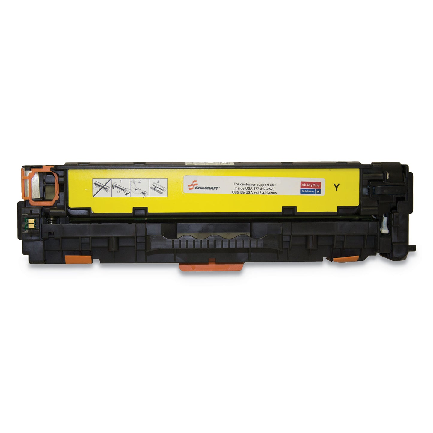 AbilityOne 7510016731195 Remanufactured CE262A (648A) Toner, 11,000 Page-Yield, Yellow
