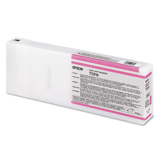 Epson T591600 (59) UltraChrome K3 Ink, Light Magenta