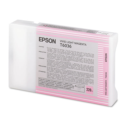 Epson T603600 (60) UltraChrome K3 Ink, Vivid Light Magenta