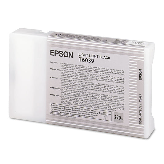 Epson T603900 (60) UltraChrome K3 Ink, Light Light Black