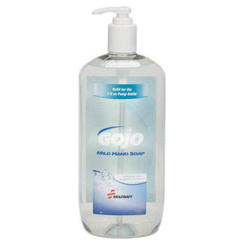 AbilityOne 8520016602068, SKILCRAFT, GOJO Mild Hand Soap, 8 oz Bottle, 12/Carton