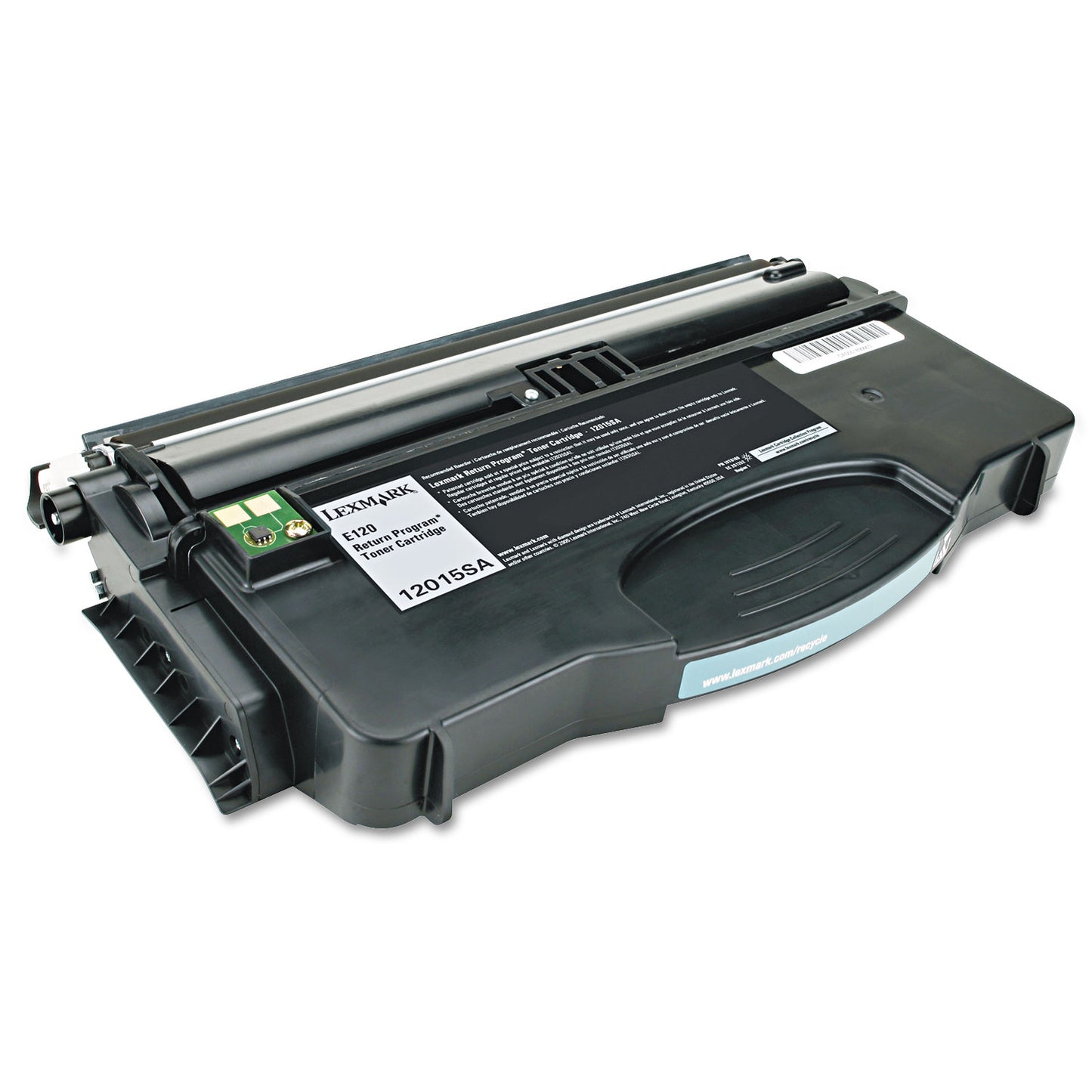 Lexmark 12015SA Return Program Toner, 2,000 Page-Yield, Black