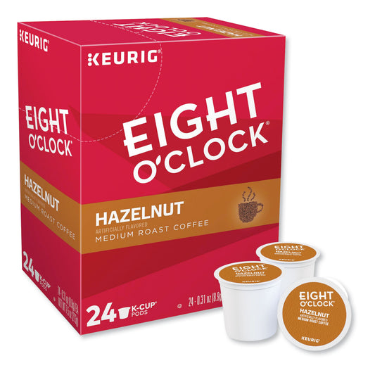 Clock Hazelnut Coffee K-Cups, 24/Box (6406)
