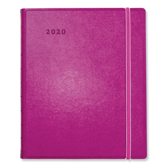 Filofax Soft Touch 17-Month Planner, 10.88 x 8.5, Fuchsia Cover, 17-Month: Aug 2024 to Dec 2025 (C1811003)
