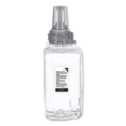 GOJO Clear and Mild Foam Handwash Refill, For ADX-12 Dispenser, Fragrance-Free, 1,250 mL (881103EA)