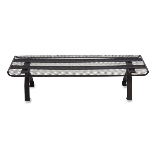 TRU RED Wire Mesh Raised Shelf, 26.57 x 1.5 x 7.48, Black (24402492)