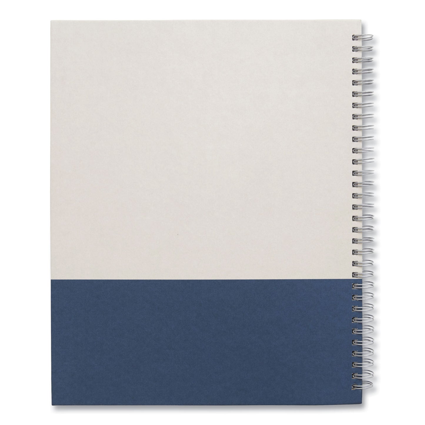 TRU RED Wirebound Hardcover Notebook, 1-Subject, Narrow Rule, Gray/Blue Cover, (80) 11 x 8.5 Sheets (24383520)