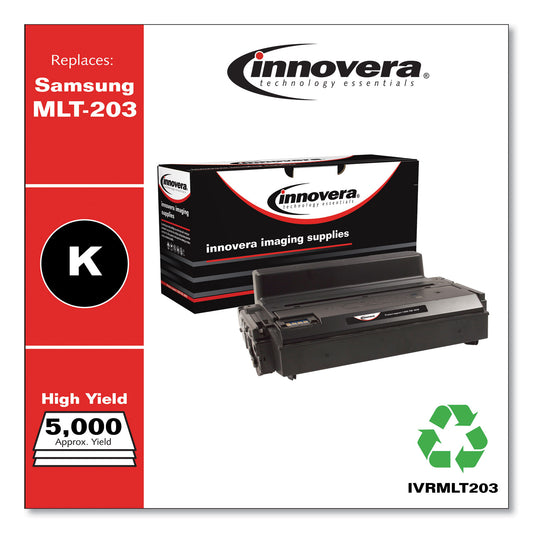 Innovera Remanufactured Black Toner, Replacement for MLT-D203L, 5,000 Page-Yield (MLT203)