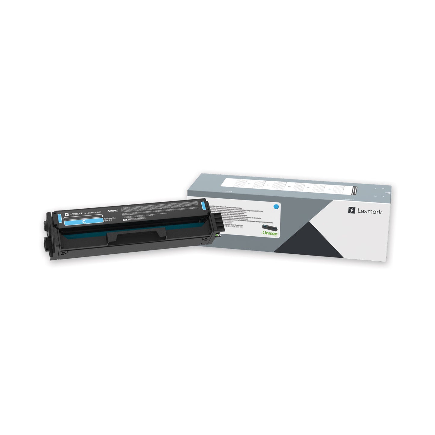 Lexmark 20N1XC0 Return Program Extra High-Yield Toner, 6,700 Page-Yield, Cyan