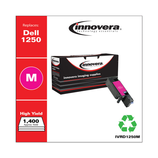 Innovera Remanufactured Magenta High-Yield Toner, Replacement for 331-0780, 1,400 Page-Yield (D1250M)