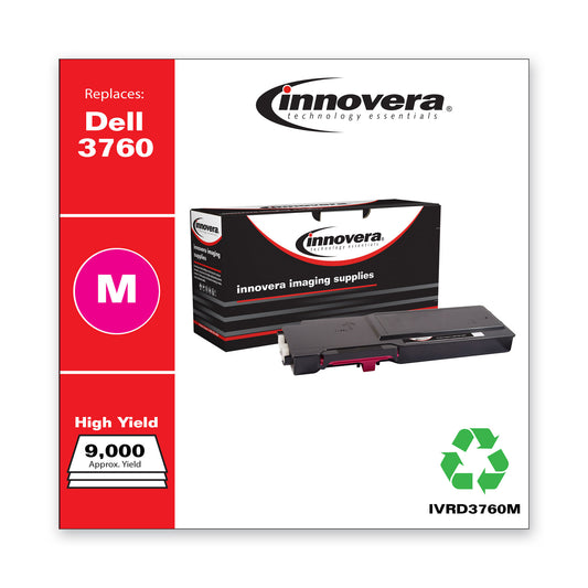 Innovera Remanufactured Magenta Toner, Replacement for 331-8431, 9,000 Page-Yield (D3760M)