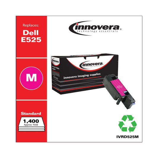 Innovera Remanufactured Magenta Toner, Replacement for 593-BBJV, 1,400 Page-Yield (D525M)