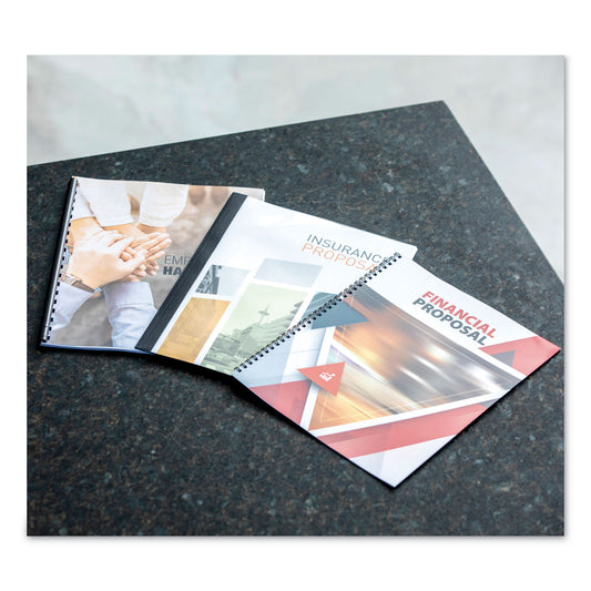 Fellowes Wire Bindings, 5/16" Diameter, 50 Sheet Capacity, Black, 25/Pack (5255201)