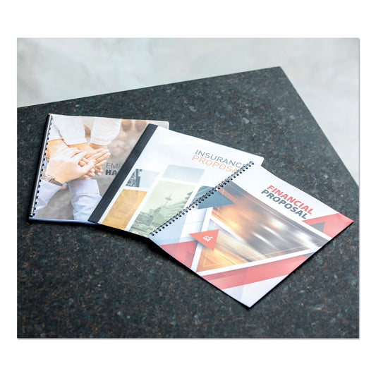 Fellowes Wire Bindings, 3/8" Diameter, 80 Sheet Capacity, Black, 25/Pack (52541)