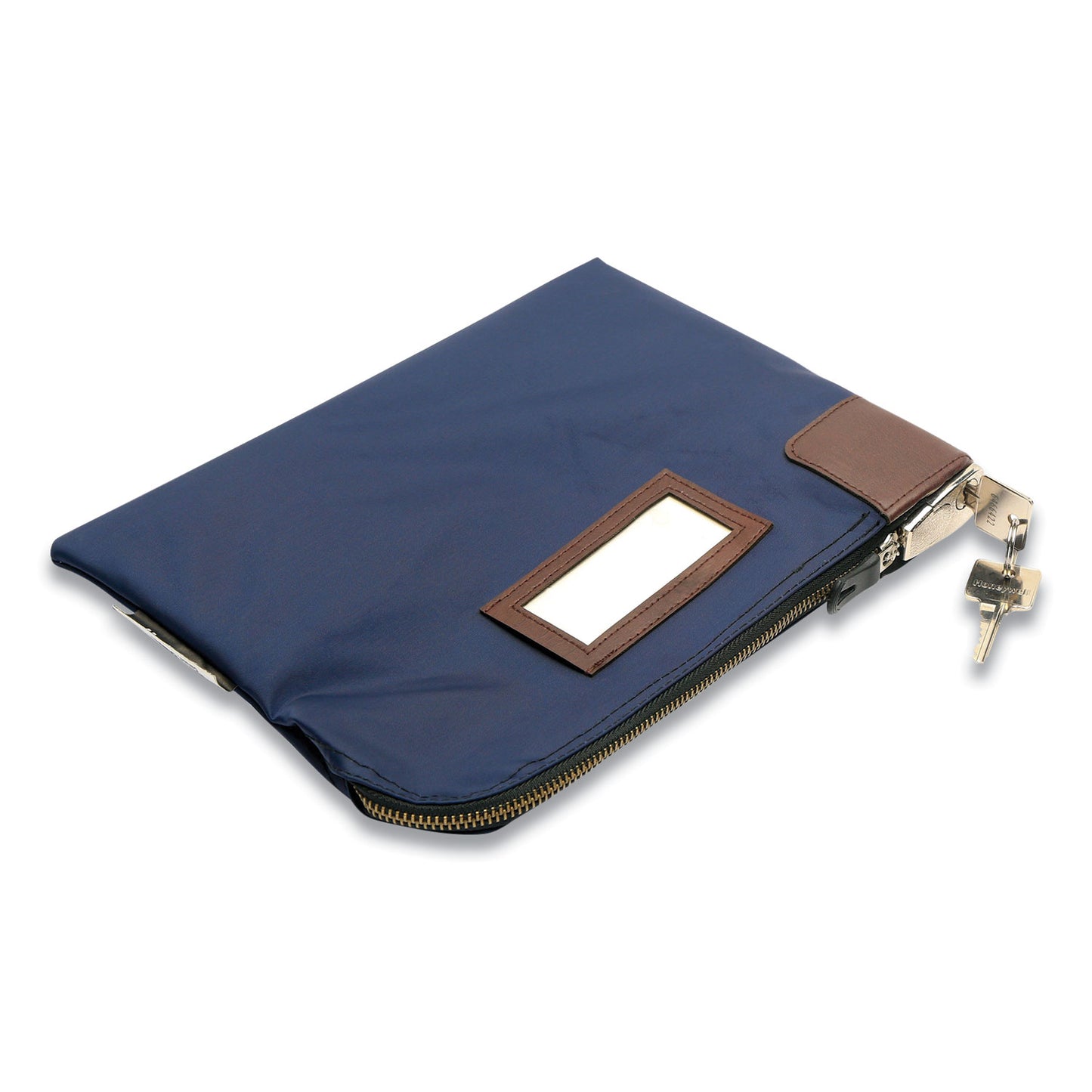 Honeywell Key Lock Deposit Bag with 2 Keys, Vinyl, 1.2 x 11.2 x 8.7, Navy Blue (6505)